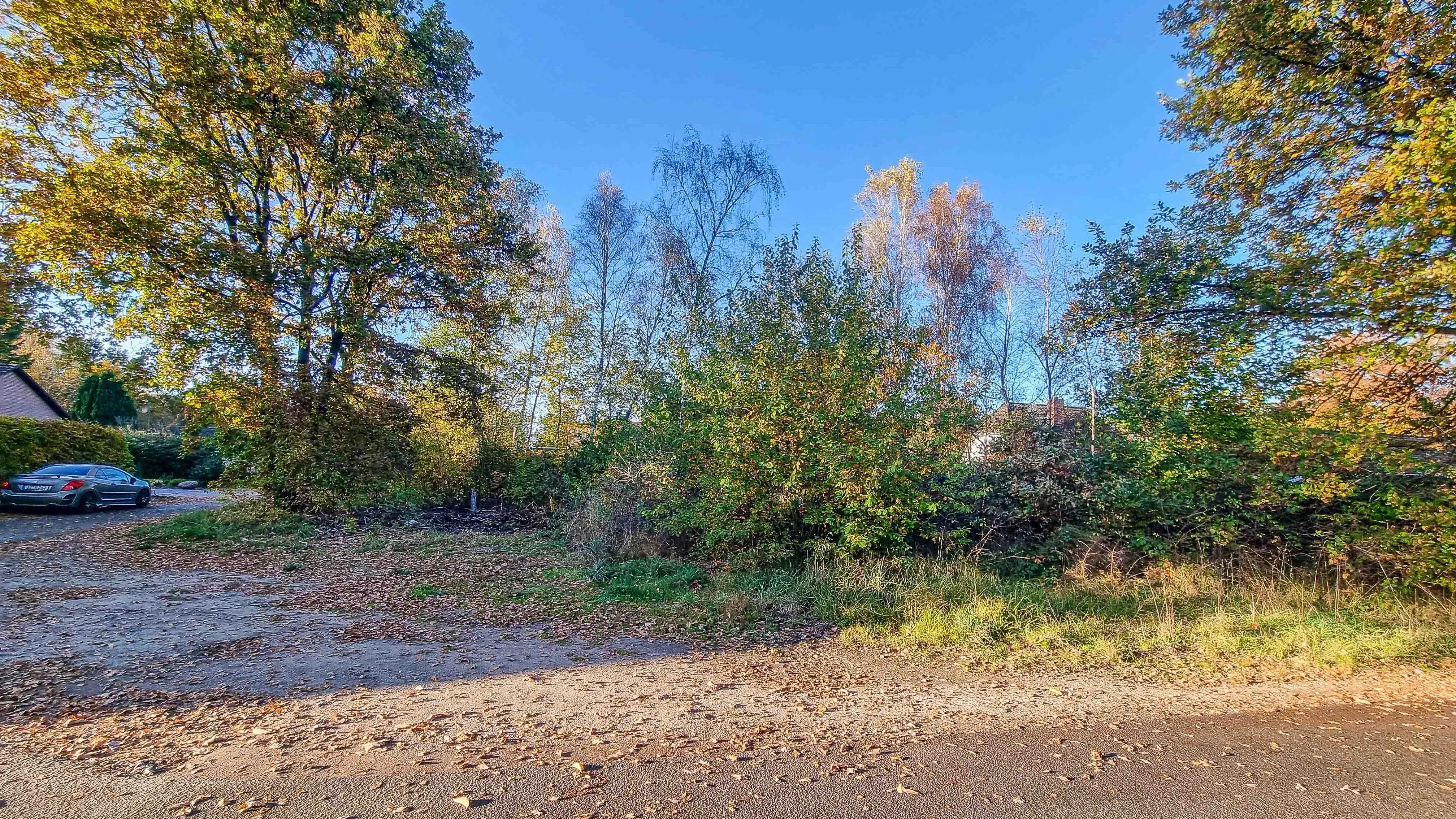 Baugrundstück - vorne rechts